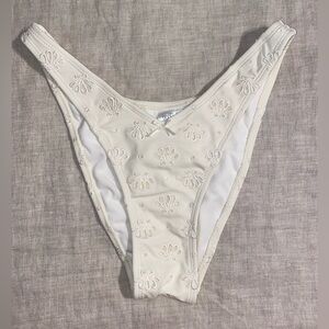 NEVER WORN wild fable cream bikini bottoms